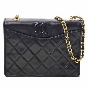 Dark blue/ navy  vintage Chanel purse